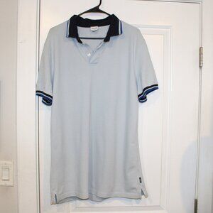 Men's Light Blue Size XL Armani Collezioni Polo